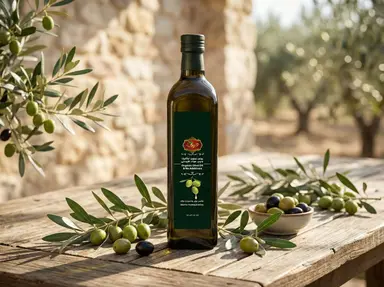 تولید روغن زیتون فرابکر 1 لیتری هورا با پرس سرد