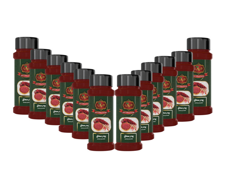 پودر سماق رنگ قرمز درجه 1 هورا 80 گرمی