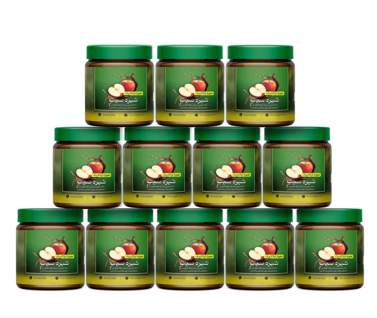 شیره سیب هورا مدل لرستان وزن ۵۰۰ گرم